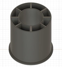 filament spool adapter holder enlarger ender 3 hobby diy 3d print model - Mito3D