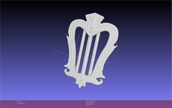 finale fantasia xiv ballerino braccio ornamento stampabile modello 3d stampa ffxiv video gioco replica costume cosplay giochi giocattoli 3d print model - Mito3D