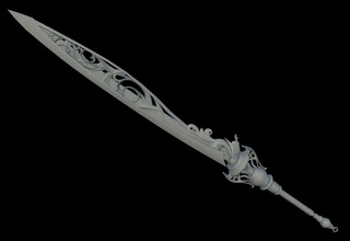final fantasy xv ffxv dominator greatsword games-toys sword cosplay props print games toys other 3d print model - Mito3D