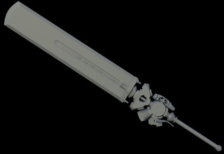 final fantasía xv ffxv fuerza ladrón espada cosplay accesorios impresión juegos juguetes 3d print model - Mito3D