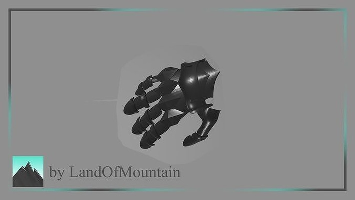 final fantasy xvi - clive rosfield finger armor fashion 3d print model - Mito3D