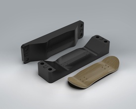 diapasón molde dedo patinar deporte mano 3d impresión diapasónmolde extremo juegos pasatiempo bricolaje diy herramientas 3d print model - Mito3D