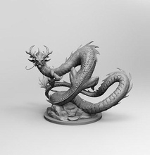 fire dragon statue 3d model stl print dnd dicetower dice art tower toy dungeons dragons character fantasy games toys dungeon medieval miniature tabletop 3d print model - Mito3D