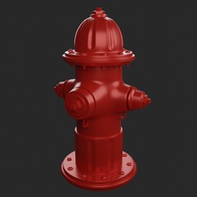 fire hydrant emergency rescue water fireman street 911 flame smoke department firetruck city accident plastic traditional games toys 3d print model - Mito3D