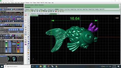 peixes pulseira pandora peixe ouro de prata jóias coroa pulseiras 3d print model - Mito3D