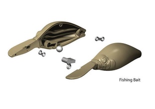 fishing bait boat fish hook hobby diy 3d print model - Mito3D