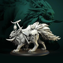 fizru warcat pre-supported sculpture art mythology figurine creature fantasy fictional tabletop dnd dndminiature dndminiatures fantasyminiatures beast magical highdetail games toys board 3d print model - Mito3D