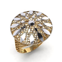 füzyon yüzük 29 vizyon altın takı moda parlak yazdırılabilir güzellik sterlin elmas gümüş çap modeller mücevher yüzükler fantezi 3d print model - Mito3D