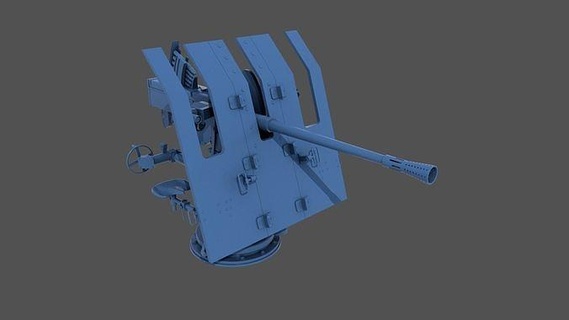 reproches 42 1 48 escala naval guerra ww2 Guerra Mundial acorazado modelado diorama pasatiempo bricolaje diy 3d print model - Mito3D