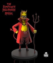 flandre şeytan Simpson cadılar bayramı özel koleksiyon Geek fanart oyuncak sanat şekil reçine heykel korku retro karanlık kabak mezar odası ölümsüz zombi 3d print model - Mito3D