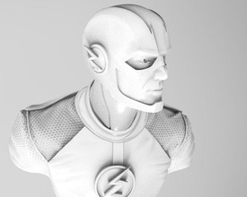 destello busto of arte impresora 3d cnc pasatiempo bricolaje diy 3d print model - Mito3D