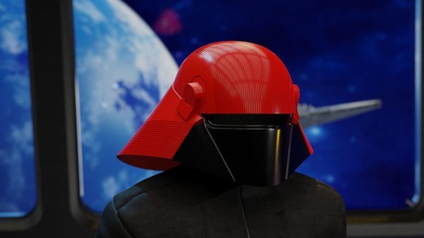 frota técnico capacete Estrela guerras Guerra Estrelas sw sith Vader cosplay adereços darth jogos brinquedos 3d print model - Mito3D