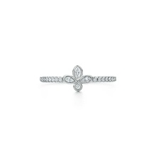 fleur lis banda anillo talla 3dm stl tiffany 14 mm 15mm 16mm 17mm 18mm joyería joya anillos 3d print model - Mito3D