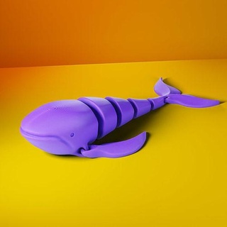 esnek balina eklemlenme mafsallı hayvan örümcek oyuncak cadılar bayramı Yazdır yer Şirin dekor Toplamak Sanat heykeller oyunlar oyuncaklar 3d print model - Mito3D