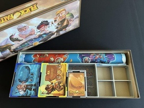 película fe tablero juego organizador insertar destreza mangas tarjetas vertical almacenamiento juegos juguetes 3d print model - Mito3D