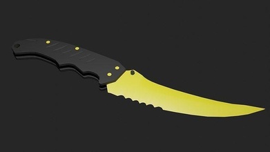 flip knife art csgo blade hobby diy hand tools 3d print model - Mito3D