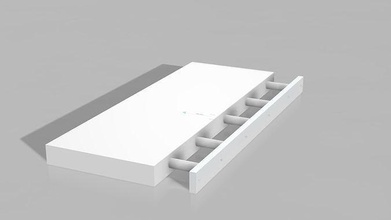 galleggiante mensola mobilia casa fai 3d stampa casa 3d print model - Mito3D