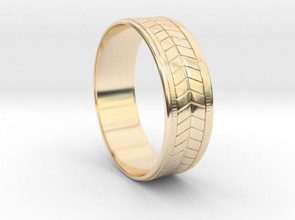 floral anillo joyería joya plata imprimible platino oro dedo compromiso anillos 3d print model - Mito3D