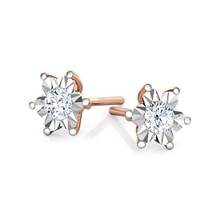 fiorellino miracolo piastra orecchino gioielli gioiello gemma stampabile anello di diamanti moda engagem fidanzamento argento oro diamante matrimonio cad e bellezza la collana ciondolo braccialetto gli orecchini 3d print model - Mito3D