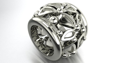 fleur de charme bijoux d'été thème les perles charmes pandora le bracelet amusant la bracelets 3d print model - Mito3D
