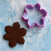 flower cookie cutter cookiecutter games toys house kitchen dining cookiestamp cake food cutting nickelodeon kids play decoration disney micky 3d print model - Mito3D