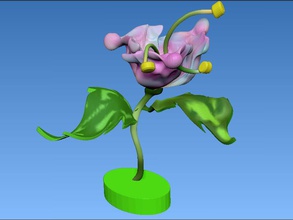 fleur de lotus loisirs-bricolage la le bouquet fleurs lily passe-temps bricolage d'autres hobby 3d print model - Mito3D