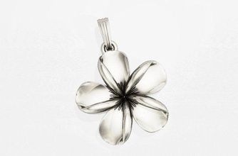 flower pendant jewellry fashion cad stl jewelry pendants 3d print model - Mito3D