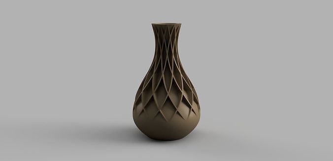 fiore vaso 06 pentola casa casalinghi casa design elegante scrivania pianta arredamento 3D print model - Mito3D