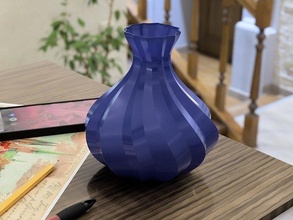 flower vase 16 stylish desk office decor 3dprint 3d houseware house 3d print model - Mito3D