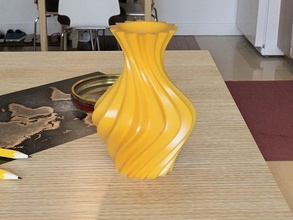 flower vase 19 decor desk home stylish office 3d 3dprint 3dprinted house holder stuff 3d print model - Mito3D