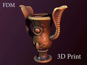 saksı mısır 3d yazdır 3dprint yüksek poli zbrush ender3 fdm heykel yılan bokböceği yazdırılabilir baskı vermek sanat reçine fotopolimer sla heykeller 3d print model - Mito3D