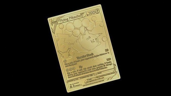 vôo Pikachu Pokémon pikachu voador cartão jogos Nintendo pokebola desenho animado cinza brinquedo brinquedos anime jogar jogo charmander arte esculpir quadro Armação esculturas 3d print model - Mito3D