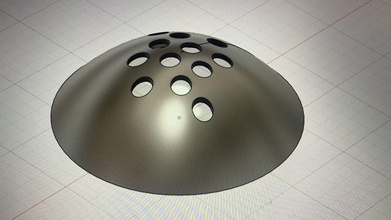 volare piattino cucina scolare copertina guaina ufo scienza tecnologia astratto futuristico spazio Casa cenare 3d print model - Mito3D