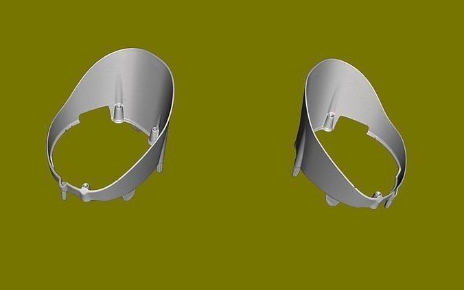 névoa luz borda renault cênico Parachoque stl passatempo faça 3D print model - Mito3D