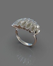 guardada anel luxo ouro dourado argolas joalheria jóias impressão imprimível prototipagem fundida joia moda moderno prata platina noivado precioso 3d print model - Mito3D
