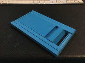 plegable general purpose estante soporte tableta gadgetchallenge ipad libro firmar casa accesorios plegar violencia anidando 20ft 3d print model - Mito3D