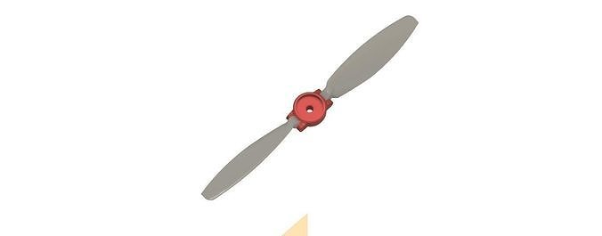 falten Propeller 9x8 rc Spannweite Hobby DIY mechanisch Teile 3D print model - Mito3D