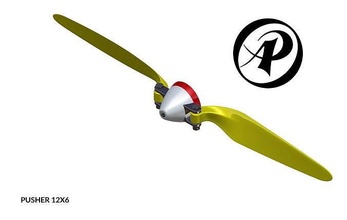 plegable hélice ap pr 009 12 6 rc avión modelo remoto controlar plastico naca aeronave aviación espada giratorio electro zumbido pasatiempo bricolaje diy mecánico partes 3d print model - Mito3D
