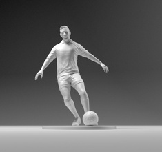 futbolcu 03 ayak vuruşu 01 stl top yazı tahtası şampiyonluk euro alan heykelcik futbol bedava lig eşleşme oyuncu yazdır spor stadyum messi oyuncaklar oyunlar 3d print model - Mito3D