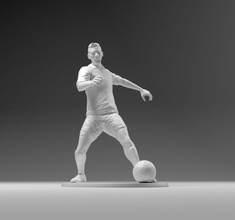 futbolcu 03 ayak vuruşu 02 stl top yazı tahtası şampiyonluk euro alan heykelcik futbol bedava lig eşleşme oyuncu yazdır spor stadyum messi oyuncaklar oyunlar 3d print model - Mito3D