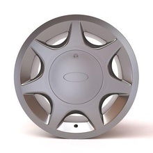 ford capri 7 spokes alloy rim printaable wheel 7spokes disc diy hobby scalemodel diorama printable 3dprintable 3dprint automotive 3d print model - Mito3D