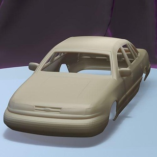 Ford taç Victoria 1995 yazdırılabilir araba vücut yuva ölçülü Tamiya rc miniz kontrol tarayıcı Ninco Kyosho scx eksenel oyunlar oyuncaklar oyun Aksesuarlar 3d print model - Mito3D