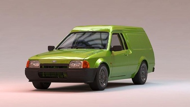 vau escolta 4thgen furgão Concha kit imprimível carro veículo salão 90s impressão 3dprint faça passatempo escalomodelo mkiv automotivo 3d print model - Mito3D
