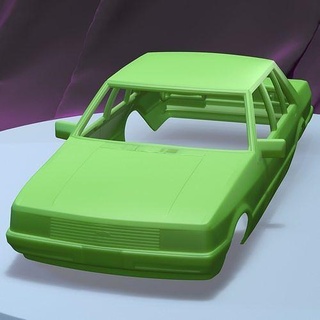 vau falcão 1979 imprimível carro corpo fenda escalextrico Tamiya rc miniz controle rastejante ninco Kyosho scx axial jogos brinquedos acessórios 3d print model - Mito3D