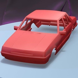 vau falcão 1982 imprimível carro corpo fenda escalextrico Tamiya rc miniz controle rastejante ninco Kyosho scx axial jogos brinquedos acessórios 3d print model - Mito3D