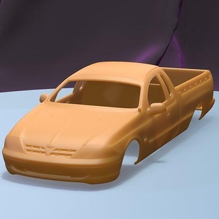 Ford Falke ute xls 2000 druckbar Wagen Körper Slot scalextric tamiya rc miniz Steuerung Crawler Ninco Kyosho scx axial Spiele Spielzeuge Spiel Zubehör 3d print model - Mito3D