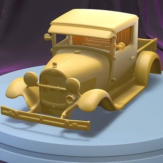 vado modelo recoger 1928 imprimible coche vehiculo cuerpo espacio scalextric Tamiya rc miniz controlar 1 24 tractor ninco kyosho pasatiempo partes juegos juguetes juego accesorios 3d print model - Mito3D