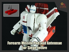 forearm missile pod antennae transformers siege jetfire wfc addons games toys 3d print model - Mito3D