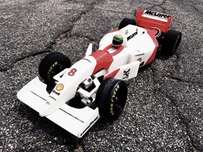formül 1 mclaren 1993 araba yarış 3d aşırı spor şampiyon hız uzak kontrol rc robotik elektronik kendin yap hobi 3d print model - Mito3D