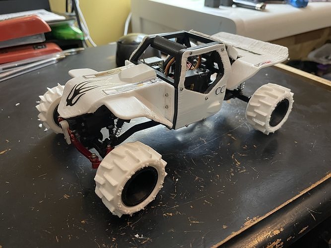 formel offroad scx24 straße rennen bergsteigen sand hobby diy automobil 3D print model - Mito3D